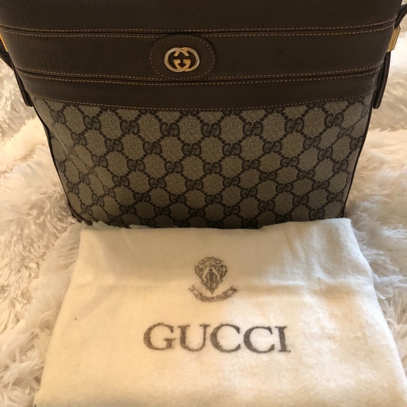 AUTHENTIC Vintage GUCCI RARE Shoulder Handbag - Picture 1 of 15